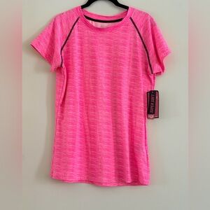 Starting Point Performance Wear Short Sleeve Tee in Bright Fushcia Size XL NWT